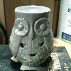 Owl candle oil holder burner